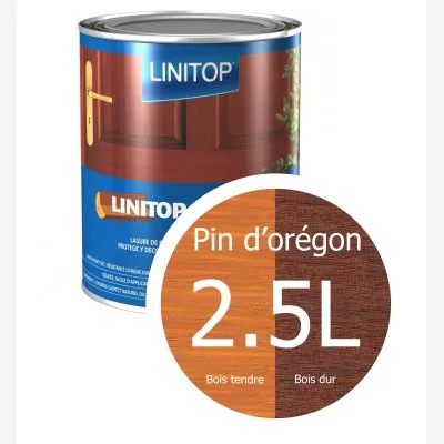 LINITOP CLASSIC : Lasure décorative de protection haut extrait sec. - Réf. L237