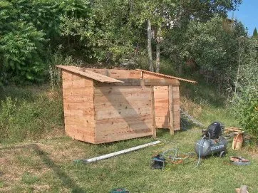 Les murs sont terminés