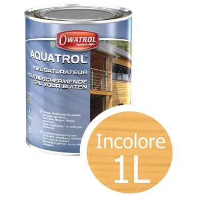 AQUATROL : saturateur de rénovation pour terrasses et bardages anciens - Réf. 871