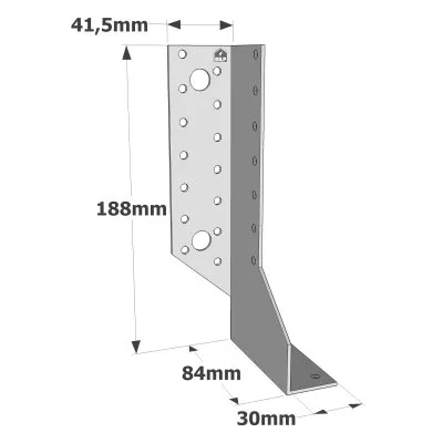 Sabot à deux éléments T440 GAUCHE - Réf. SDEG440/30