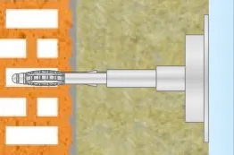 Le connecteur prend place dans le substrat
