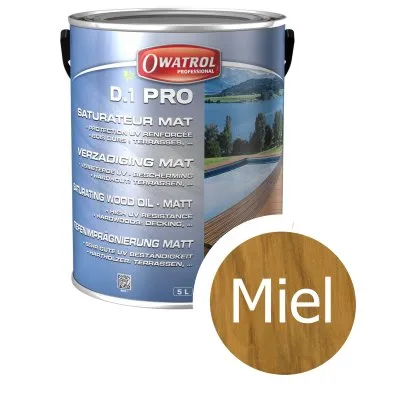 D1 PRO : saturateur pour terrasse spécial bois durs - Réf. 986