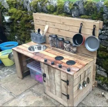 Une cuisinette mobile