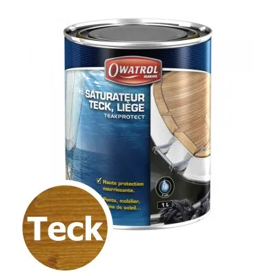 TEAK PROTECT : Saturateur teck et liège - Réf. 1510
