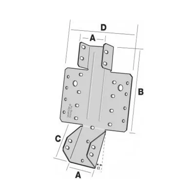 Cales Fourchette SOLO, 30x40mm - Réf. CNE7012