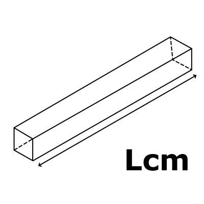 Poteau TETRYS Douglas lamellé collé 120 x 120mm - Réf. TETRYS-POTEAU-12x12