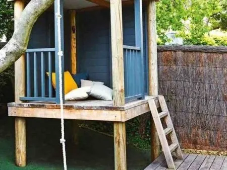 La cabane sur pilotis