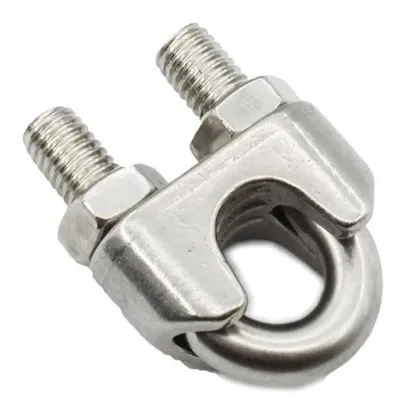 Serre-câble à étrier DIN similaire à 741 - INOX - Réf. 00000053702