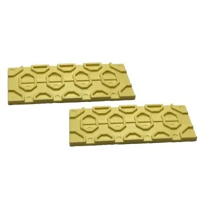 Cale plate 44 x 100 x 4 mm, cdt. 500 cales - Réf. KP4JE44