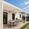 Lame XL aluminium 29mm, longueur 2m, RAL9010 structuré BLANC - Réf. SND-L-A-27-200-9010