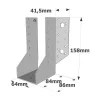 Sabots à ailes extérieures, gamme SAE CLASSIQUE (épaisseur 2mm, profondeur 84mm) - Réf. SAE380/64/2_35