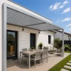 Lame XL aluminium 29mm, longueur 3m, RAL9006 structuré GRIS ALUMINIUM - Réf. SND-L-A-27-300-9006