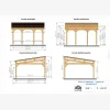 Le plan de votre CARPORT / PRÉAUX / AUVENT sur mesure - Réf. carport-prest-plans