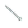 Vis HECO MULTI-MONTI-PLUS SS - tête hexagonale avec embase - zingué blanc - D7,5 x L80 - Réf. 48397_5