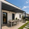 Lame XL aluminium 29mm, longueur 2m, RAL7016 structuré gris ANTHRACITE - Réf. SND-L-A-27-200-7016