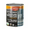 Bases pour peinture antirouille décorative mates bois, métaux, PVC… - Réf. 1555