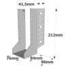 Sabots à ailes extérieures, gamme SAE CLASSIQUE (épaisseur 2mm, profondeur 84mm) - Réf. SAE500/76/2
