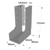 Sabots à ailes intérieures, gamme SAI CLASSIQUE (épaisseur 2mm) - Réf. SAIL300/38/2_40