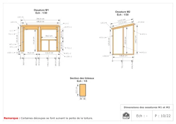 Extrait de plan MAYA